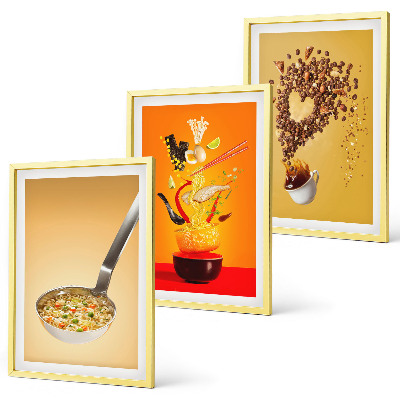Cadre photo mural Thèmes culinaires