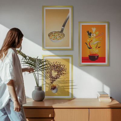 Cadre photo mural Thèmes culinaires