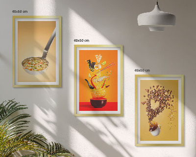 Cadre photo mural Thèmes culinaires