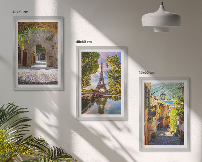 Cadre photo mural Rues de l'architecture Eiffel