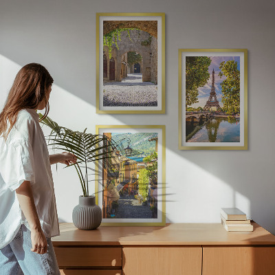 Cadre photo mural Rues de l'architecture Eiffel