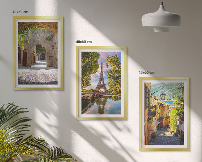 Cadre photo mural Rues de l'architecture Eiffel