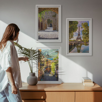 Cadre photo mural Rues de l'architecture Eiffel