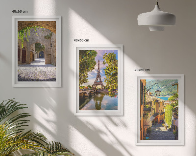 Cadre photo mural Rues de l'architecture Eiffel