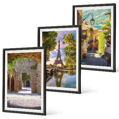 Cadre photo mural Rues de l'architecture Eiffel