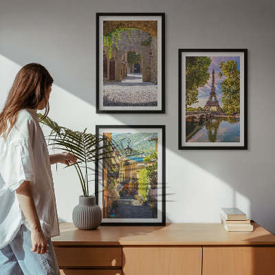 Cadre photo mural Rues de l'architecture Eiffel