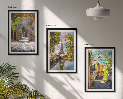 Cadre photo mural Rues de l'architecture Eiffel