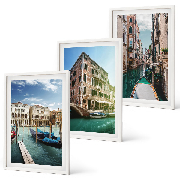 Cadre photo mural Architecture des canaux de Venise