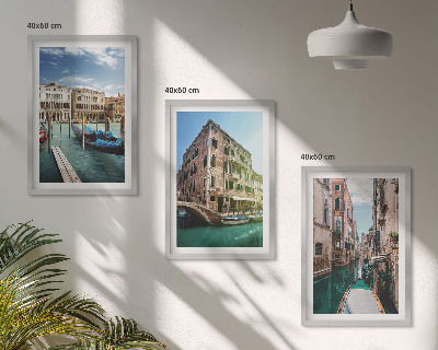 Cadre photo mural Architecture des canaux de Venise