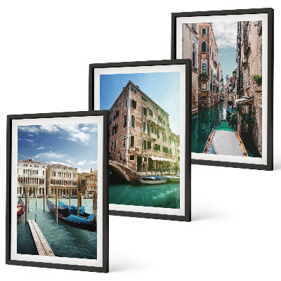 Cadre photo mural Architecture des canaux de Venise