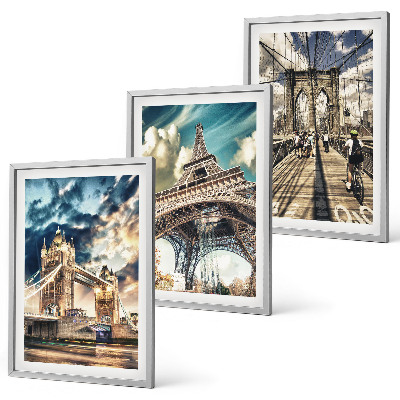 Cadre photo mural Ponts, tours, villes européennes