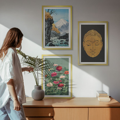 Cadre photo mural La nature japonaise et la culture japonaise