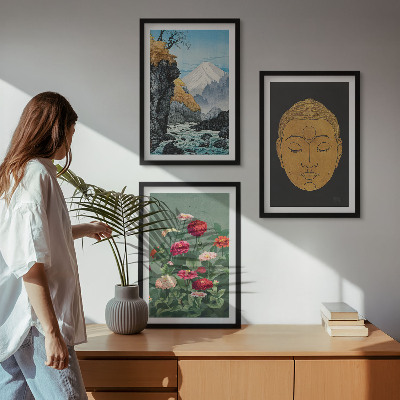 Cadre photo mural La nature japonaise et la culture japonaise