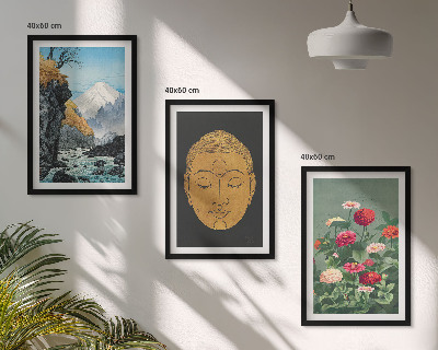 Cadre photo mural La nature japonaise et la culture japonaise