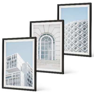 Cadre photo mural Géométrie de l'architecture moderne