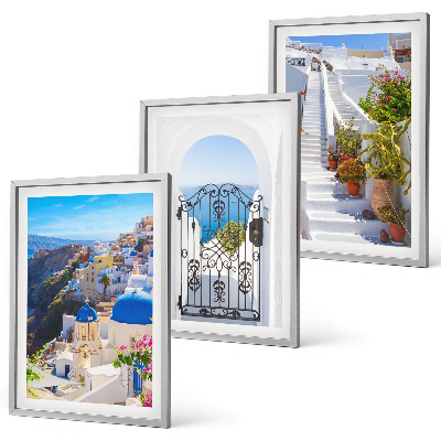 Cadre photo mural Architecture de Santorin Oia