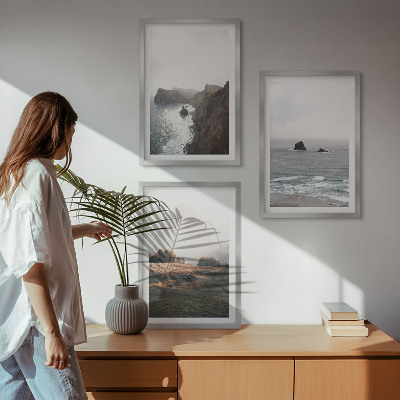 Cadre photo mural Paysages de montagnes et de mer