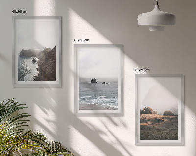 Cadre photo mural Paysages de montagnes et de mer