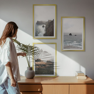 Cadre photo mural Paysages de montagnes et de mer