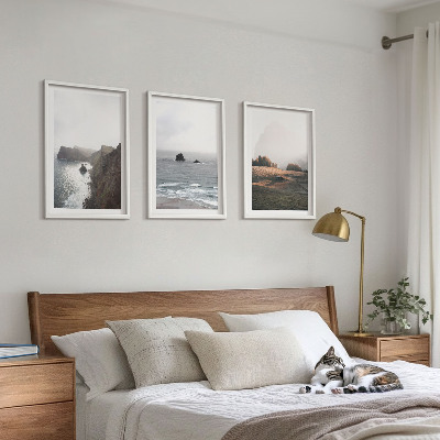 Cadre photo mural Paysages de montagnes et de mer