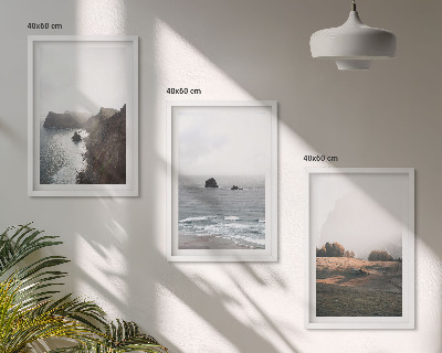 Cadre photo mural Paysages de montagnes et de mer