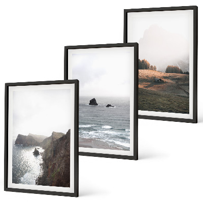 Cadre photo mural Paysages de montagnes et de mer