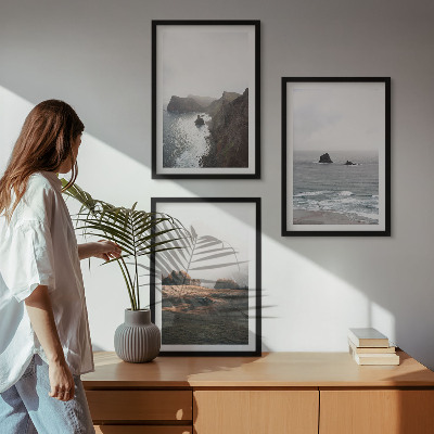 Cadre photo mural Paysages de montagnes et de mer