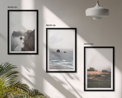 Cadre photo mural Paysages de montagnes et de mer
