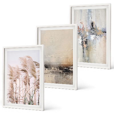 Cadre photo mural Motifs abstraits de végétation