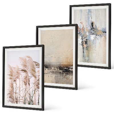 Cadre photo mural Motifs abstraits de végétation