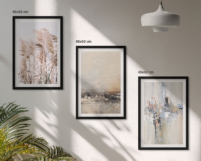 Cadre photo mural Motifs abstraits de végétation