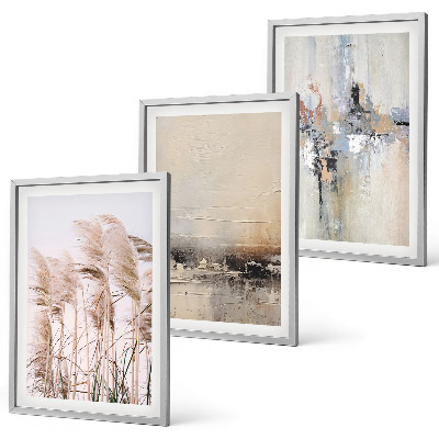 Cadre photo mural Motifs abstraits de végétation