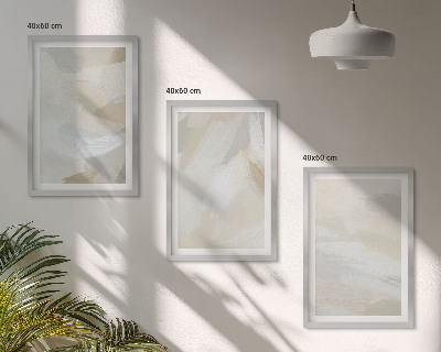 Cadre photo mural Fond abstrait au pinceau
