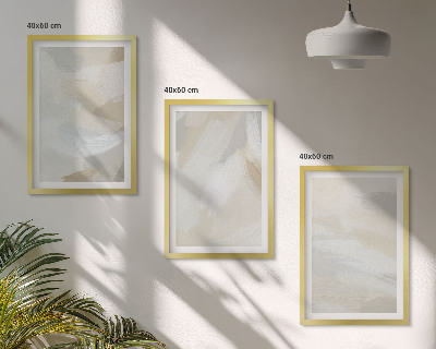 Cadre photo mural Fond abstrait au pinceau