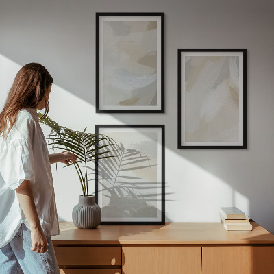 Cadre photo mural Fond abstrait au pinceau