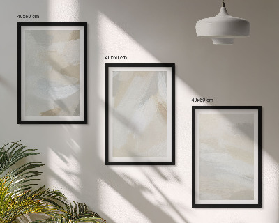 Cadre photo mural Fond abstrait au pinceau