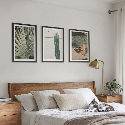 Lot de 3 tableaux pour salon Accessoires pour plantes tropicales