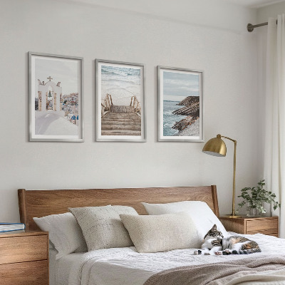 Cadre photo mural Architecture maritime de Santorin