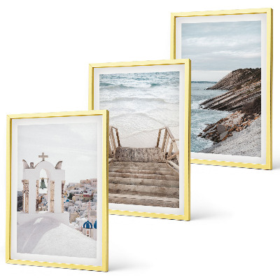 Cadre photo mural Architecture maritime de Santorin