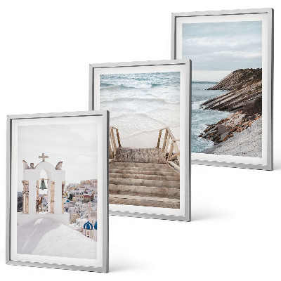 Cadre photo mural Architecture maritime de Santorin