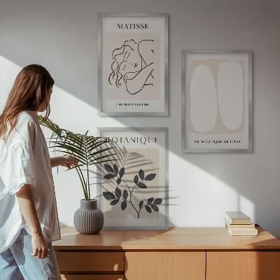 Cadre photo mural Les peintures végétales élégantes de Matisse