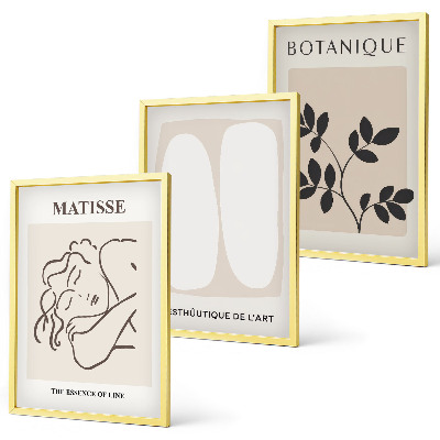 Cadre photo mural Les peintures végétales élégantes de Matisse