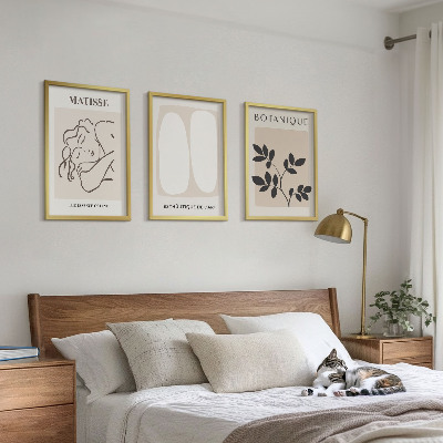 Cadre photo mural Les peintures végétales élégantes de Matisse