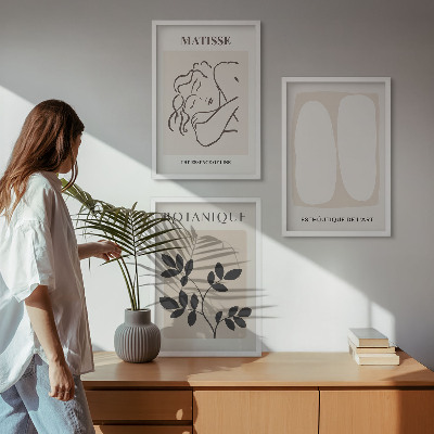 Cadre photo mural Les peintures végétales élégantes de Matisse