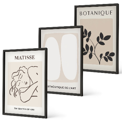 Cadre photo mural Les peintures végétales élégantes de Matisse