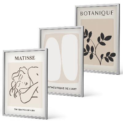 Cadre photo mural Les peintures végétales élégantes de Matisse