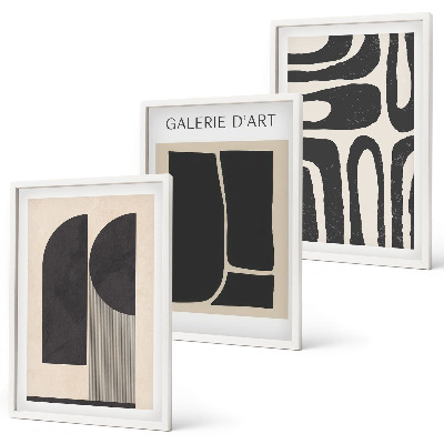 Cadre photo mural Affiches minimalistes abstraites