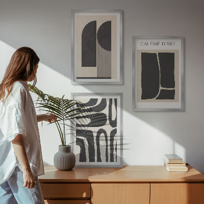 Cadre photo mural Affiches minimalistes abstraites
