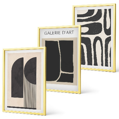Cadre photo mural Affiches minimalistes abstraites