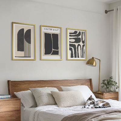 Cadre photo mural Affiches minimalistes abstraites